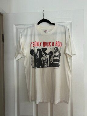Vintage 1997 Rolling Stones "It's Only Rock & Roll" T-Shirt - Size L- Near Mint